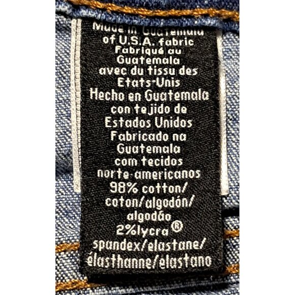 Calvin Klein Jeans Womens 8 Stretch Slim Boot Cut Double Stone Wash - Picture 9 of 11